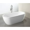 thumbnail image 3 of Venice 6836 69" Modern Freestanding Soaking Acrylic Bathtub, 3 of 4