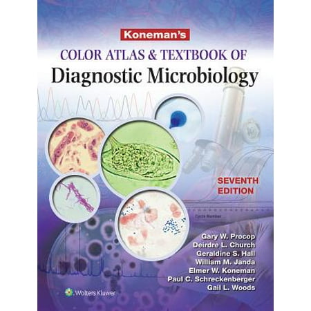 Koneman's Color Atlas and Textbook of Diagnostic (Best Microbiology Textbook For Medical Students)