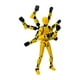 thumbnail image 2 of T13 Action Figure Robot,Stikbot Toys with Weapon Accessories,T13 3D Printed Action Figure, Titan 13 Action Figure, The Ideal Gift for Holidays (Yellow), 2 of 8