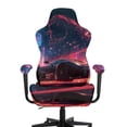 thumbnail image 3 of Whosucclay Sci-fi Car Print Gaming Chair Cover Cat Scratch Proof Jacquard, Spandex Gaming Chair Slipcovers Arms Attached Washable for Office/PC Chairs & Racing Style Seats, 3 of 8
