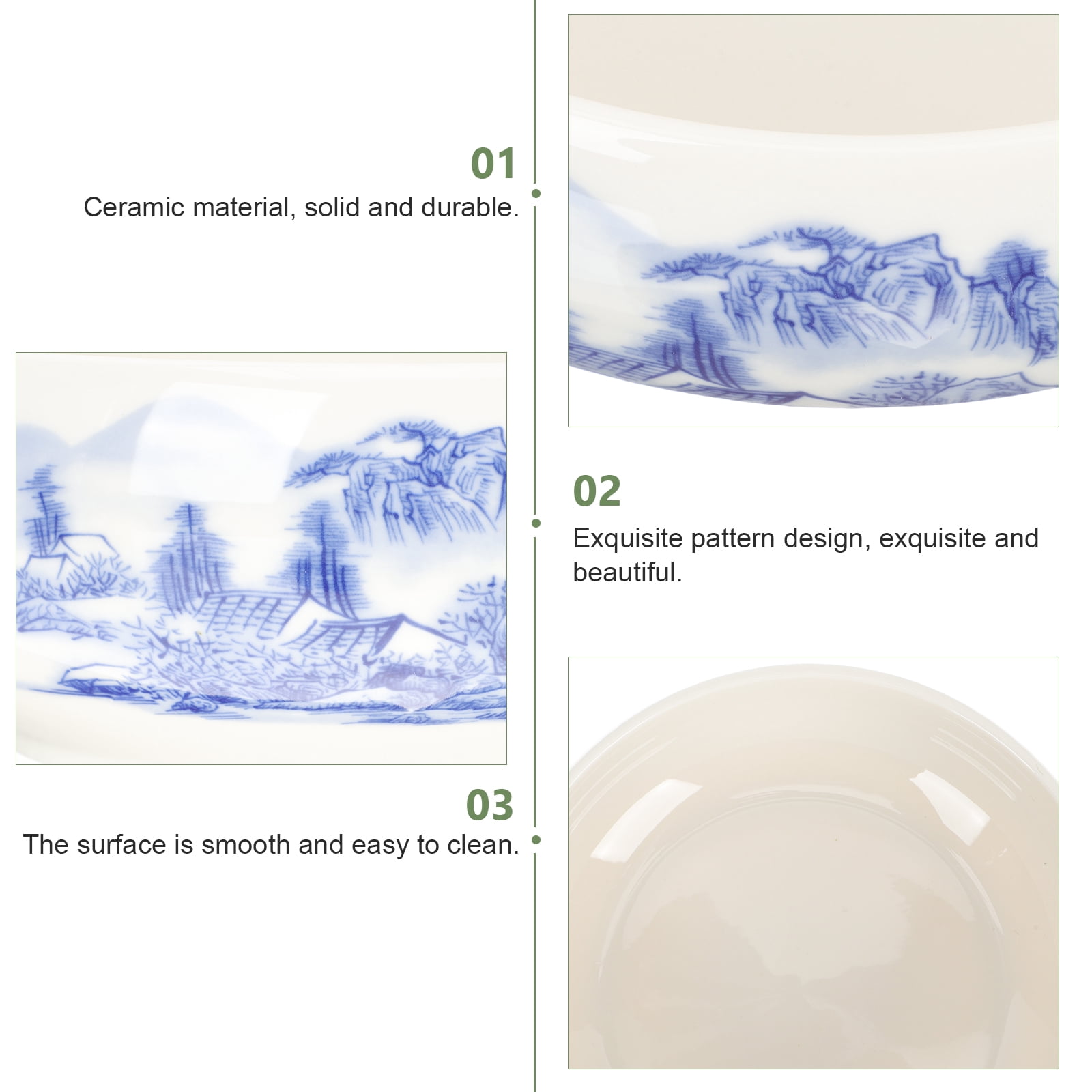 20x20cm Indoor Plant Pots Bowl for Hydroponic Plants, Flower Containers for and Decorative Use