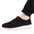 thumbnail image 1 of Planas Casuales Zapatos Con Cordones Punto para Hombre Cómodos Correr, 1 of 8