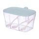 thumbnail image 2 of pstuiky Caja de condimentos con múltiples compartimentos cuchara juego para el hogar caja de condimentos para especias de cocina, 2 of 6