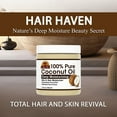 thumbnail image 6 of Okay Pure Naturals Pure Coconut Oil for Hair and Skin, Nourishing Hair Conditioner & Skin Moisturizer, 17 fl oz, 6 of 6