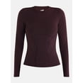 thumbnail image 6 of Avia Women's and Women's Plus Brushed Performance Top with Long Sleeves, Sizes XS-4X, 6 of 6