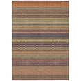 thumbnail image 2 of Addison Rugs Chantille Indoor/Outdoor Transitional Stripes Paprika Washable Rectangle Rug, 8' x 10', 2 of 6