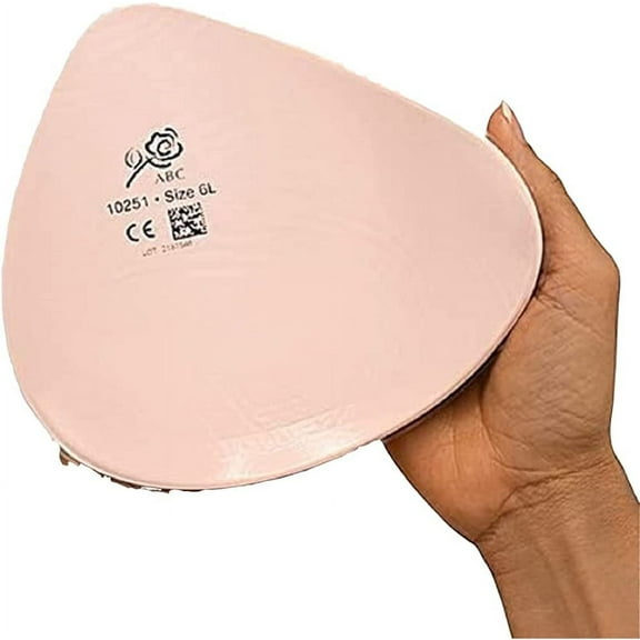Breast Form Classic Asymmetric Air Size 10 Right Blush Pink