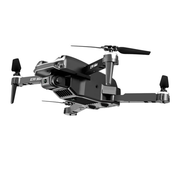 Bearachild Dron con cámara de 4 canales, cuadricóptero con Control remoto recargable, modo sin cabeza, fotografía aérea, sesión de fotos, Accesorios para aéreos 3 celdas negras tipo 3
