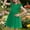 Green, variant on Fesfesfes Girls Spring and Summer Sleeveless Dress Ruffle Hem Casual Party Wear Princess Style Flowy Comfortable Kids Fashion Toddler Dress(Purple,9-10 Years)