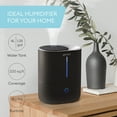 Geniani Ultrasonic Top-Fill Cool Mist 2-in-1 Humidifier & Diffuser ...