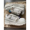 thumbnail image 1 of Louis Vuttion SS23 LV Trainer Maxi White 1AB8RJ Men Size US 5 NEW ???, 1 of 12