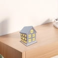 thumbnail image 2 of 1 Juego de Moldes de Silicona para Casa 3D para Resina, Hormigón, Casa de Mariposas, Portavelas, Molde, Adornos Decorativos en Forma de Casa, 2 of 5