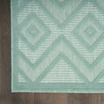 thumbnail image 2 of Nourison Versatile Indoor/Outdoor Aqua/Teal 4' x 6' Area Rug, (4x6), 2 of 10