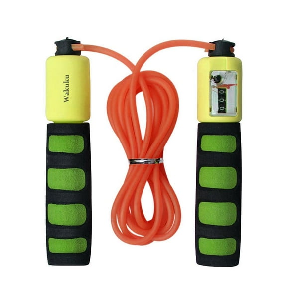 Wakuku Skipping ropes,  Jump Ropes for Kids Women and Men Fitness- 10ft Length Adjustable Jumping Rope