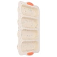 thumbnail image 1 of Baguette , Silicone Easy Demolding  Flexibility Bread Baking Pan Insulated Handle  For Kitchen Light Gray,Green,Beige, 1 of 8