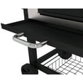 DynaGlo DGN576SNCD Dual Chamber Stainless Steel Charcoal BBQ Grill