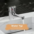 thumbnail image 3 of HAMPPLIES Water Tap Kitchen Taps Downward Curved Flat Spout 1Set, 3 of 8