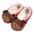 thumbnail image 3 of Christmas Slippers House Shoes for Women Fluffy Soft Cozy Bedroom Cartoon Plush Cute Slippers for Indoor Outdoor Use, 3 of 9