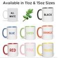 thumbnail image 5 of Personalized My Son Be A Dad Mug, Custom 3D Inflated Effect New Dad Coffee Cup, Father’s Day Gift For Son From Mom, Birthday Gift For Dad, 5 of 6