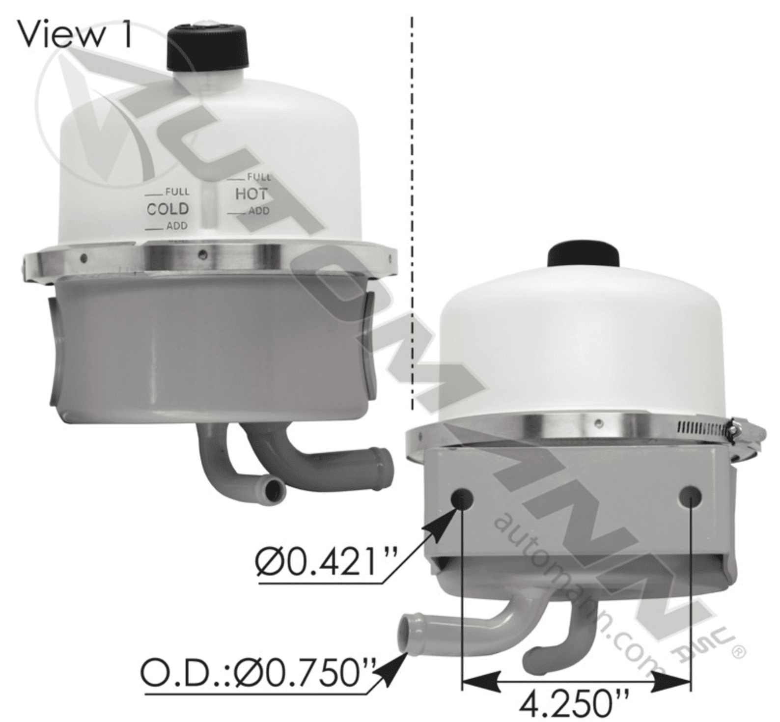Power Steering Reservoir Freightliner