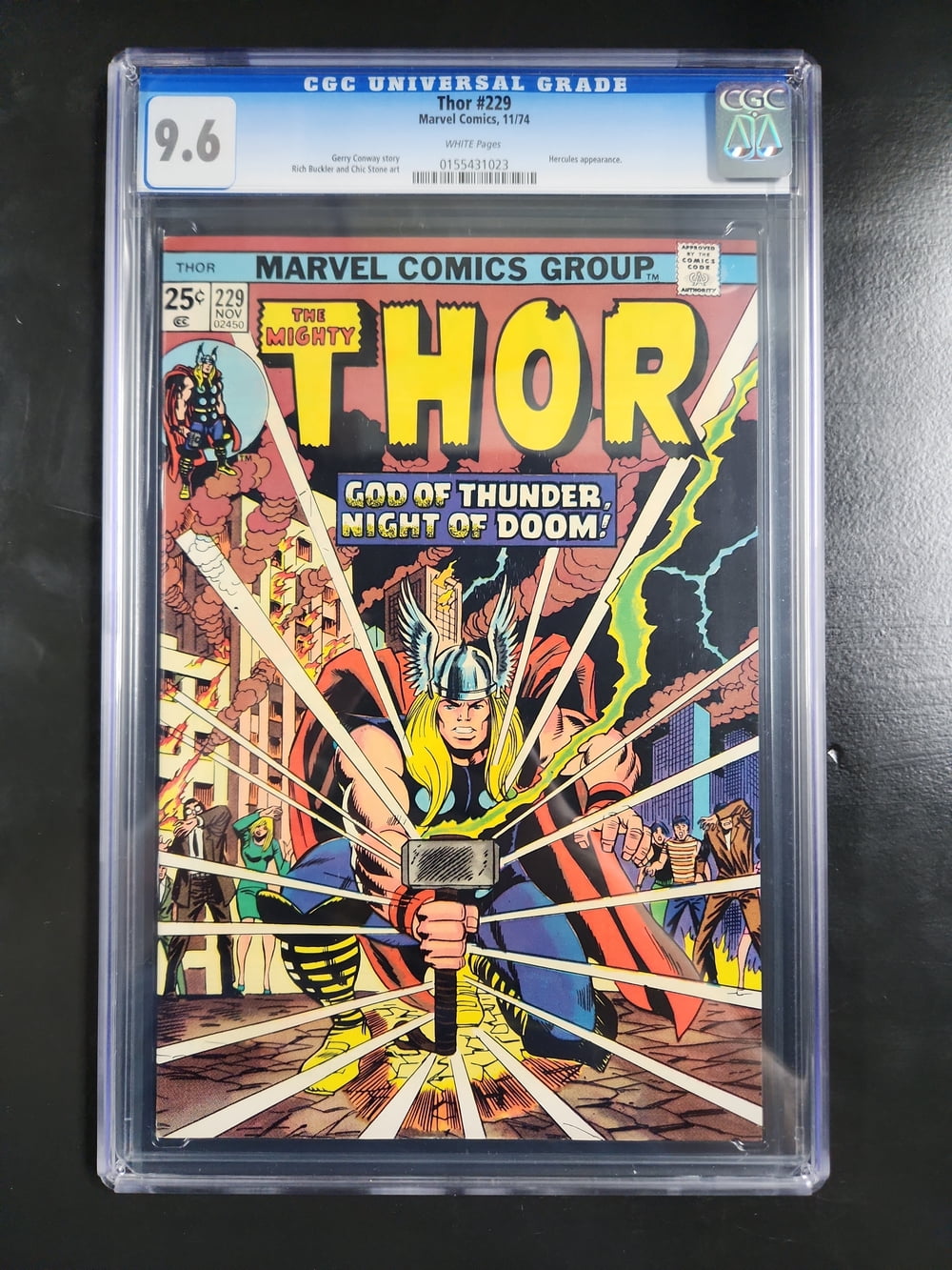 Thor #229 - CGC 9.6 Comic Book - Walmart.com