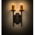thumbnail image 4 of Meyda Tiffany 177305 Toscano 2 Light 15" Tall Wall Sconce - Cajun Spice, 4 of 4