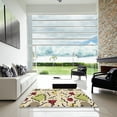 thumbnail image 7 of Ahgly Company Machine Washable Indoor Rectangle Transitional Khaki Gold Area Rugs, 6' x 9', 7 of 7