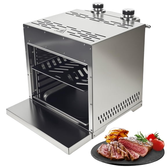 Horno de Encimera XHINBWYEK Parrilla de Gas Propano Infrarroja 870°C