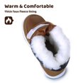 thumbnail image 4 of Apakowa Kids Girls Boys Insulated Fur Winter Warm Snow Boots (Toddler/Little Kid), 4 of 8