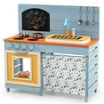 thumbnail image 1 of Costway Play Kitchen for Kids Wooden Toy Kitchen Playset with Removable Circulation Faucet, 1 of 10