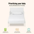 thumbnail image 4 of Dream On Me Brookside Low Profile White Toddler Bed, 4 of 6