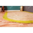 thumbnail image 6 of Chouhan Rugs Natural JuteYellow Bordered Rug Bohemian Rug Decor Rug Handwoven Rug Custom Rug Decorative Rug, 6 of 6