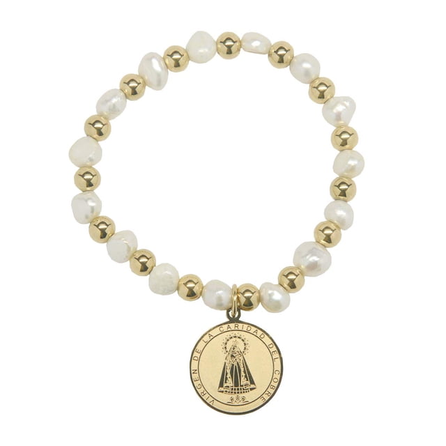 Pulsera religiosa católica Virgen de la Caridad del Cobre