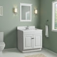 thumbnail image 5 of Design House Solid Wood Wyndham 24" Ready to Assemble 2-Door Bath Vanity Cabinet, White, 5 of 17