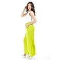thumbnail image 2 of Pantalon Wide Leg con pinzas Roman Fashion /Juvenil, 40708 (Lima) verde lima M, 2 of 5