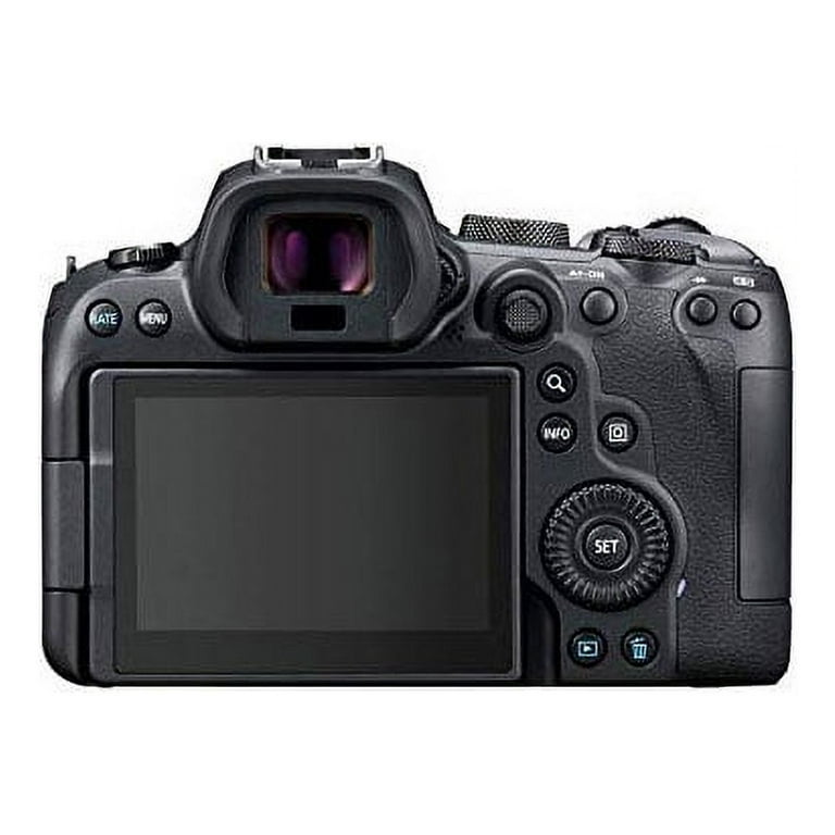  Canon EOS R6 Full-Frame Mirrorless Camera with 4K Video,  Full-Frame CMOS Senor, DIGIC X Image Processor, Dual UHS-II SD Memory Card  Slots, and Up to 12 fps with Mechnical Shutter