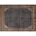 thumbnail image 1 of Ahgly Company Indoor Rectangle Traditional Burgundy Brown Persian Area Rugs, 5' x 8', 1 of 6