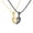 F, variant on Initial Necklaces for Women Two Souls One Heart Pendant Necklaces for Couple Wishing Stone Creative Magnet Couples Necklace