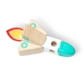 thumbnail image 3 of Melissa & Doug Blockables Space Playset, Wooden Building Blocks, Ages 2+, 3 of 6