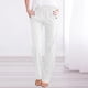 thumbnail image 2 of Pantalones elásticos de pierna recta para mujer - Cintura con cordón de algodón - Casual de cintura alta - Terciopelo dorado - Tallas S-XXL - Todas las estaciones, 2 of 5