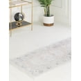 thumbnail image 4 of Unique Loom Madeline Vintage Collection Area Rug - Jackson (2' 7" x 19' 8" Runner Ivory/Pink), 4 of 12