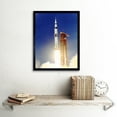 thumbnail image 2 of Apollo 11 Moon Launch Saturn V Rocket Blast Thrust Nasa Kennedy Space Center USA Photograph Print Art Print Framed Poster Wall Decor 12x16 inch, 2 of 4