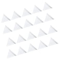 thumbnail image 3 of 20pcs Plastic Triangular Jewelry Picking Plates For Rhinestones Beads Jewelry Tools Jewelry Findings (White), 3 of 8