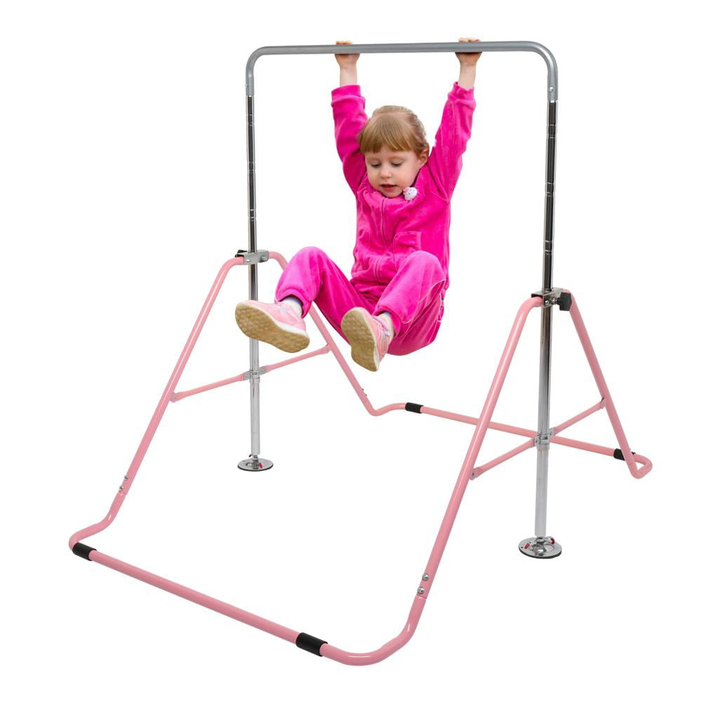 FBSPORT Expandable Gymnastics Bars,Adjustable Height Gymnastic Horizontal Bars,Junior Training