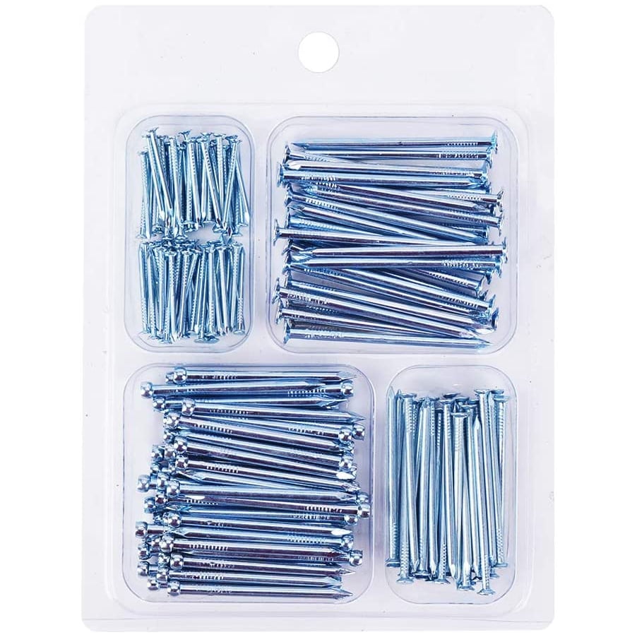 COTODO Hardware Nail Assortment Kit(200pcs), 4 Size Assortment