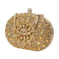 thumbnail image 3 of Bolso de Noche para Mujer, Bolso de Mano Pequeño con Cuentas de Diamantes de Imitación, Bolsos de Moda, Bolso de Boda, Bolso de Mano para Club, Banque oro Salvador Bolsos de noche, 3 of 10