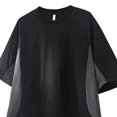 thumbnail image 5 of Men's Solid Cool T-Shirts Short Sleeve Crewneck Basic Tee, Moisture Wicking Quick Dry Breathable Summer Shirt, Casual Daily Gym Workout Outfits, Modern Essential | JASKFLY,Black L, 5 of 6