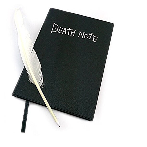 L Zonc 135 Pages Death Note Notebook With Feather Pen Walmart Com