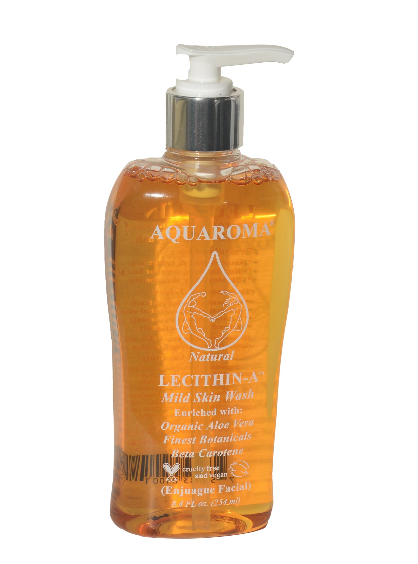 Aquaroma LecithinA Mild Skin Face Wash 8.4 Fl Oz. (254 mL)