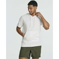 thumbnail image 2 of Real Essentials Men's Cotton Short-Sleeve Hoodie Hooded T-Shirt With Drawstring & Pockets (Available In Big & Tall), 2 of 6